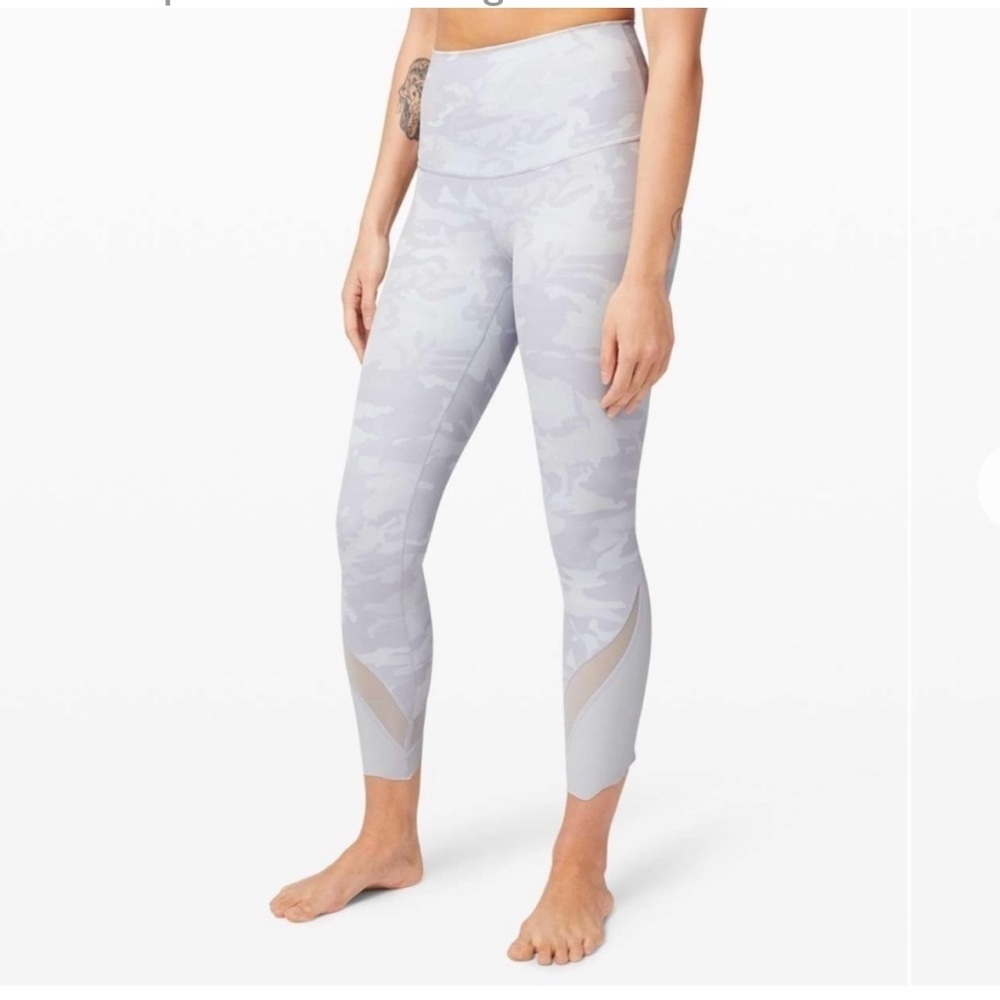 Lululemon Wunder Under High-Rise Crop Camo‎ 6